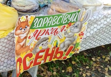 Осенняя ярмарка в Новосамарской ООШ.